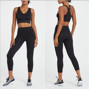 Spanx Look at Me Athletic Seamless Crop Leggings